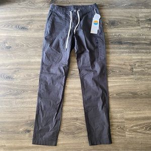 VUORI Women’s Long Charcoal Ripstop Hiking Outdoor Athletic Pants NEW NWT XS